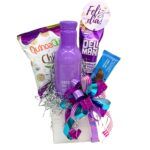 ancheta saludable purple and blue