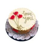 torta p5 love you crema