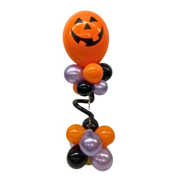 centro de mesa halloween calabaza