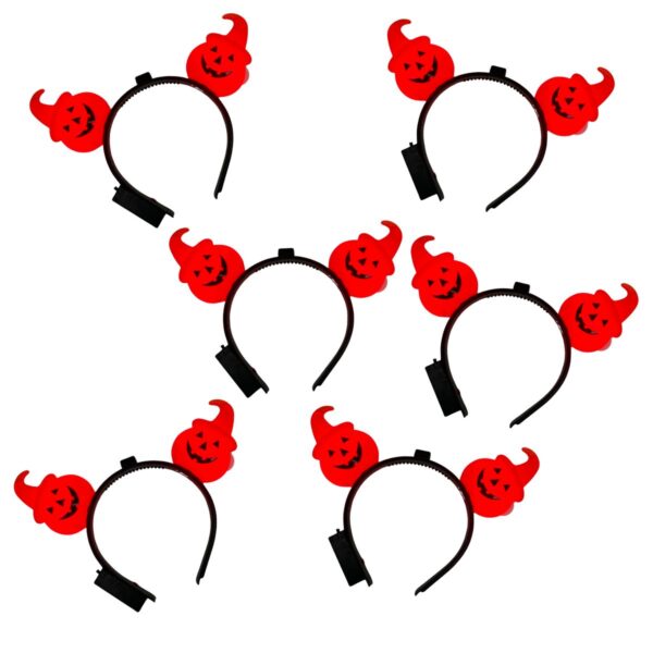 diademas calabaza x6