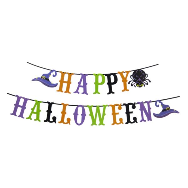 letrero happy halloween