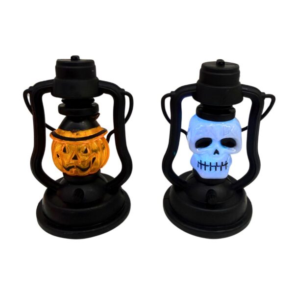 mini lamparas halloween calabaza calavera