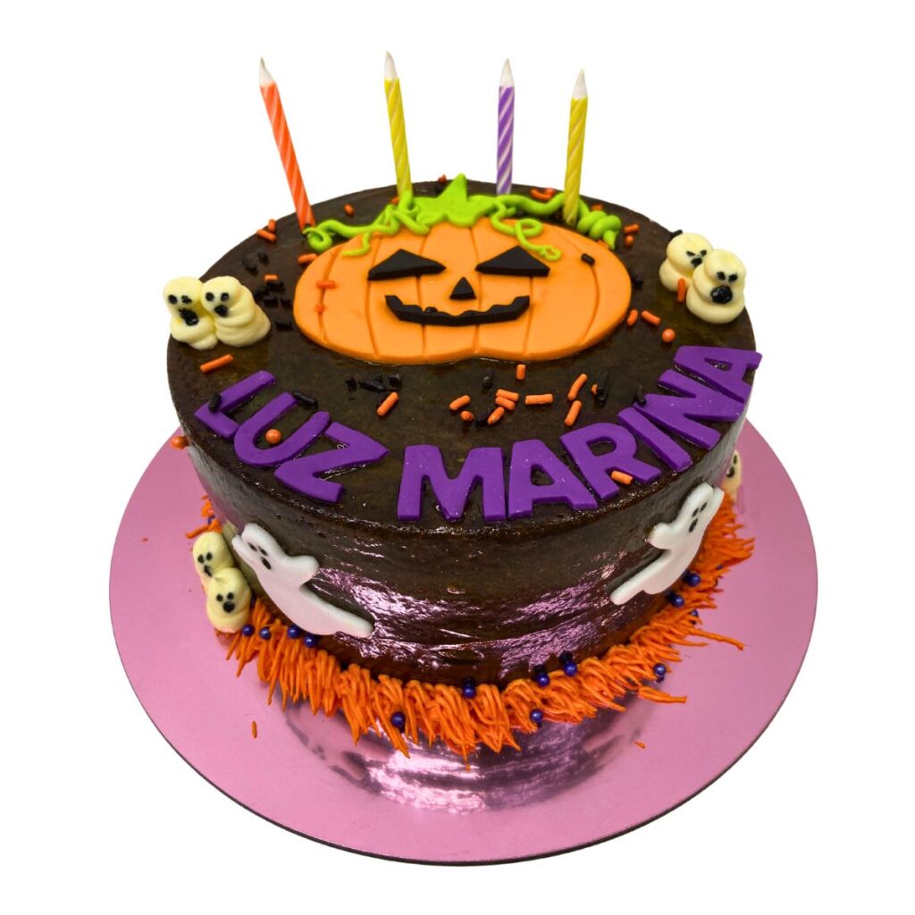 torta halloween sin past