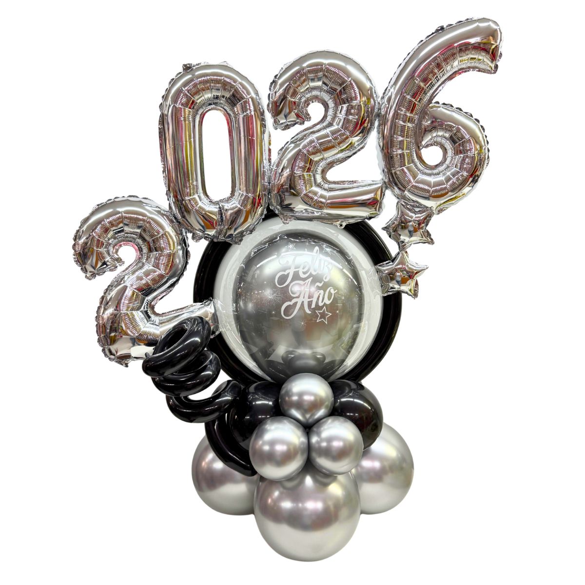 balloon bouquet 2026 plata