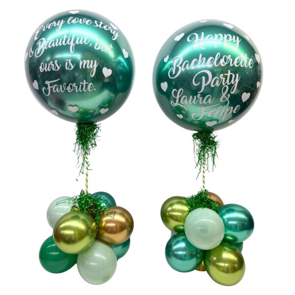 burbuja 18 pulg bachelorette