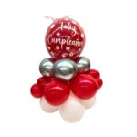 centro de mesa burbuja 9 pulg base