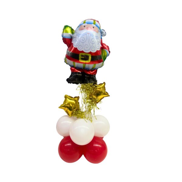 centro de mesa globo metal navidad 2025