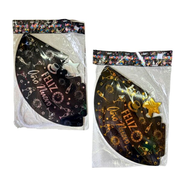 gorro feliz año estrella 2