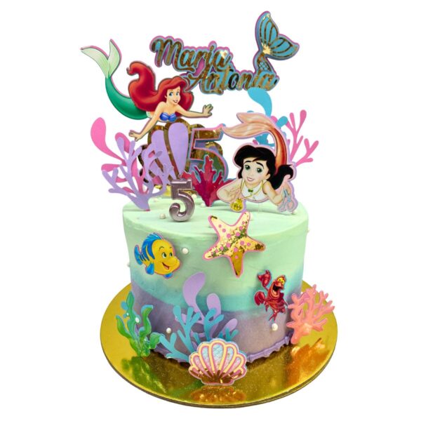 Torta Sabor Naranja con Arequipe Ariel y Melody