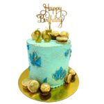 Torta Sabor Naranja Flores de Loto