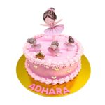 Torta Sabor Naranja con Chocolate Bailarinas