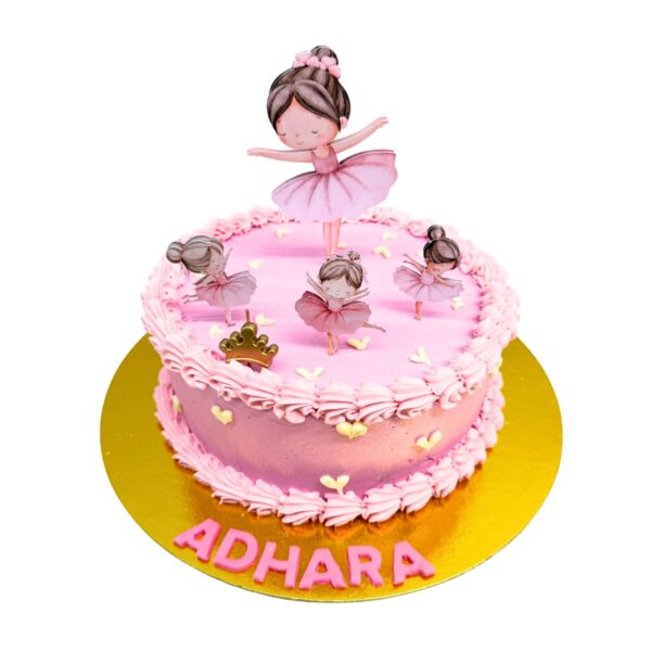 Torta Sabor Naranja con Chocolate Bailarinas