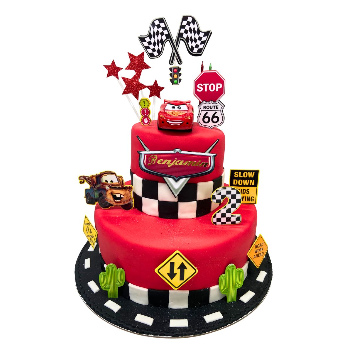 Torta Sabor Naranja con Arequipe Cars Torta Sabor Naranja con Arequipe Cars