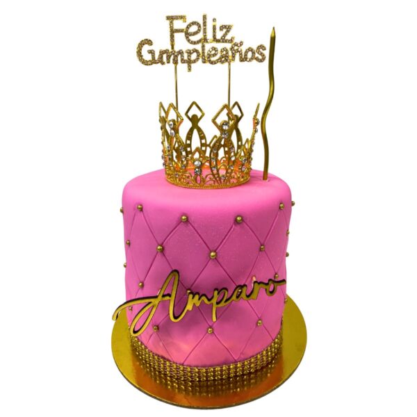 Torta Sabor Chocolate Chanel Crown