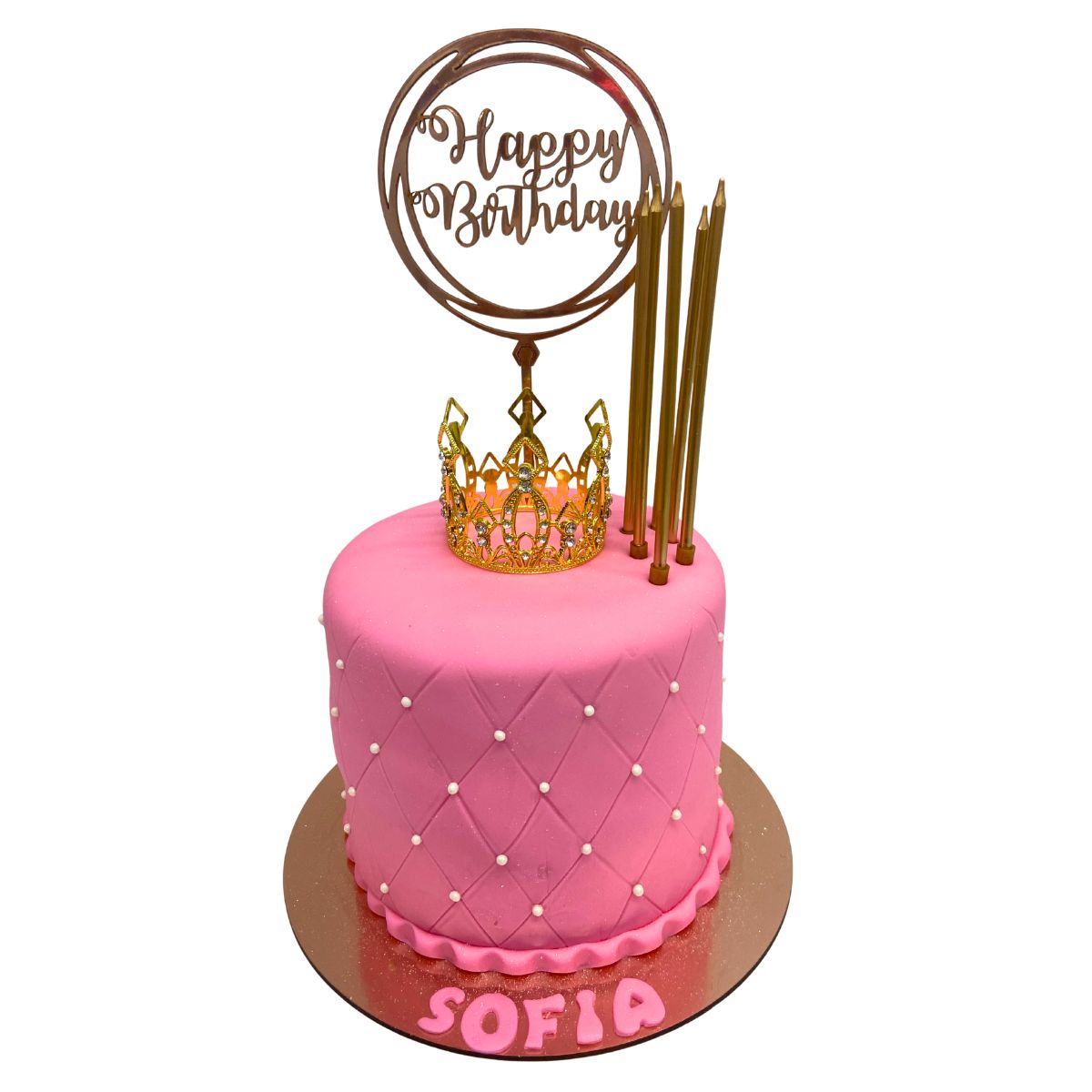 Torta Sabor Naranja con Chocolate Chanel Rosado Torta Sabor Naranja con Chocolate Chanel Rosado