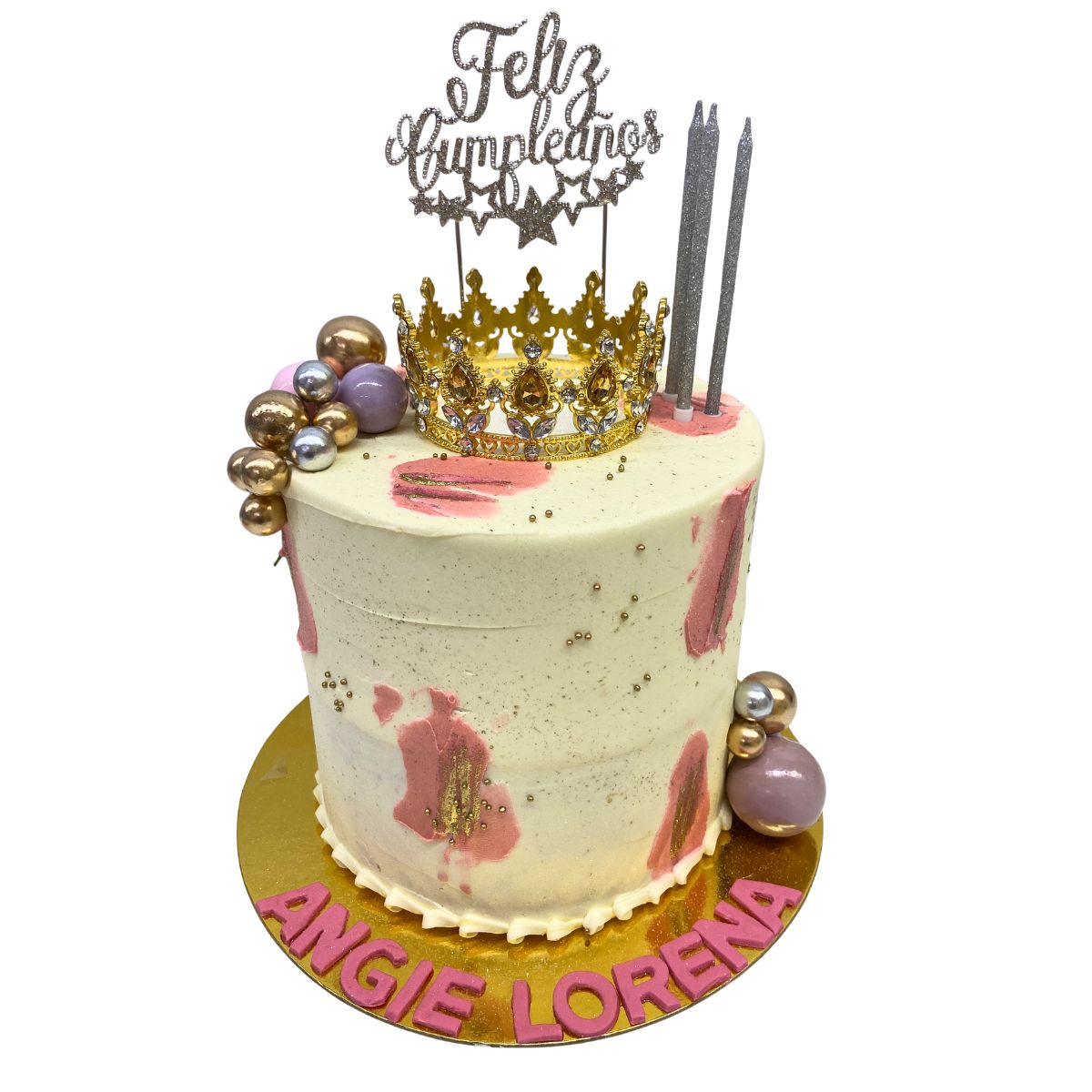 Torta Sabor Chocolate Pink Crown Torta Sabor Chocolate Pink Crown