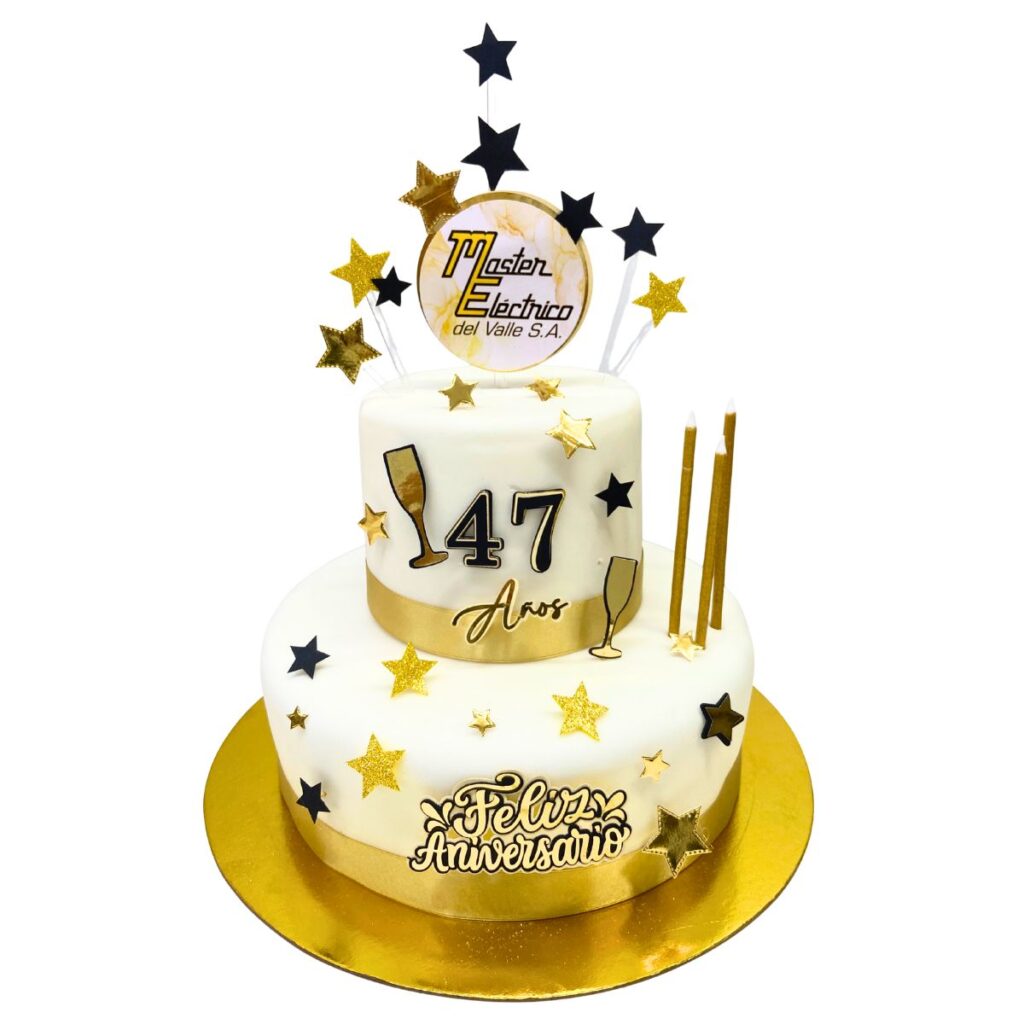 Torta Sabor Naranja con Chocolate Aniversario Empresarial
