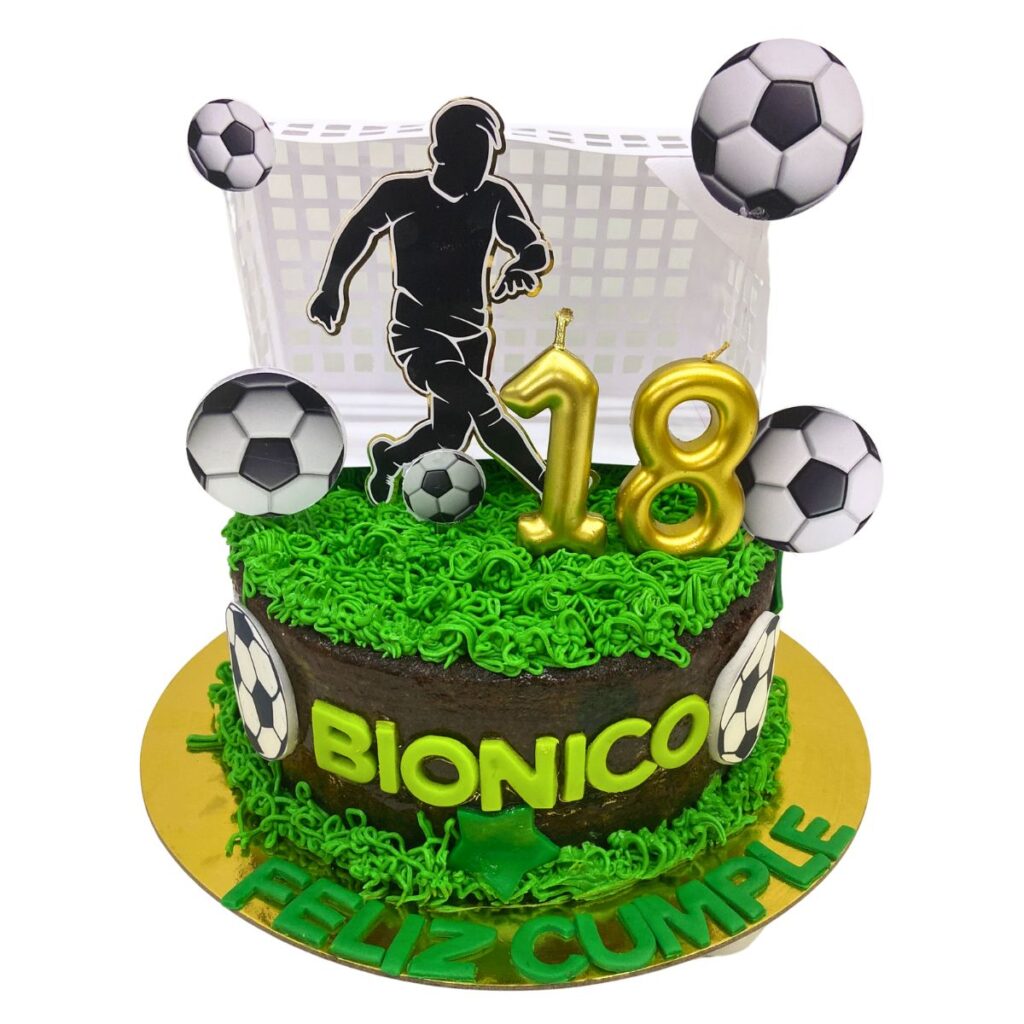 torta portero futbol