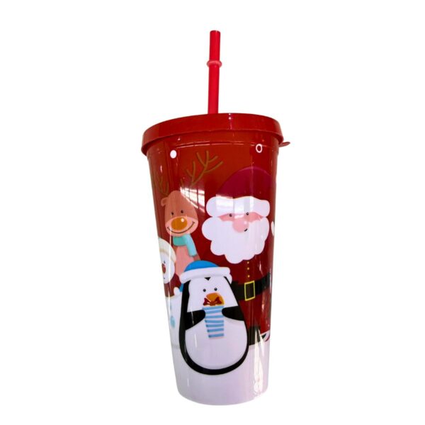 vaso pitillo navidad