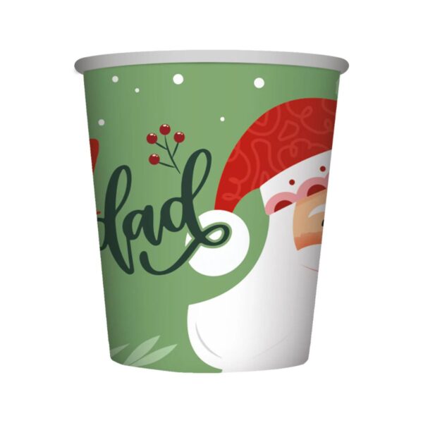 vasos verdes navidad