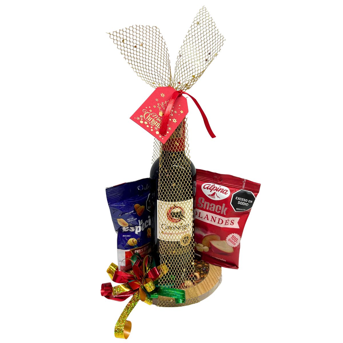 detalle tabla de quesos vino navidad