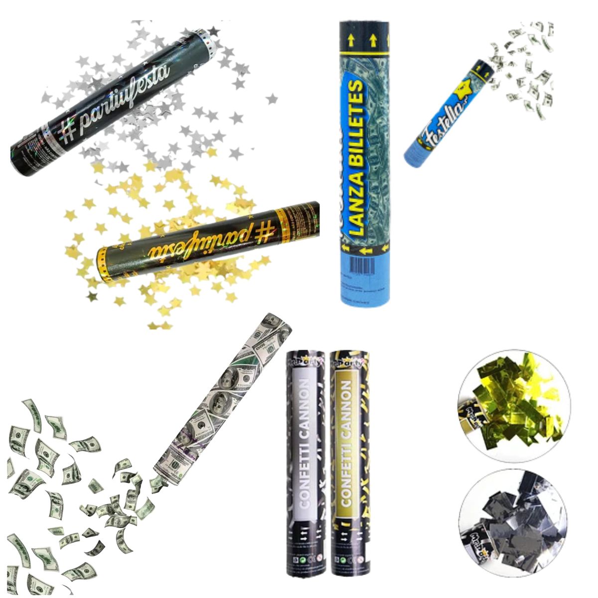 lanza confeti surtidos