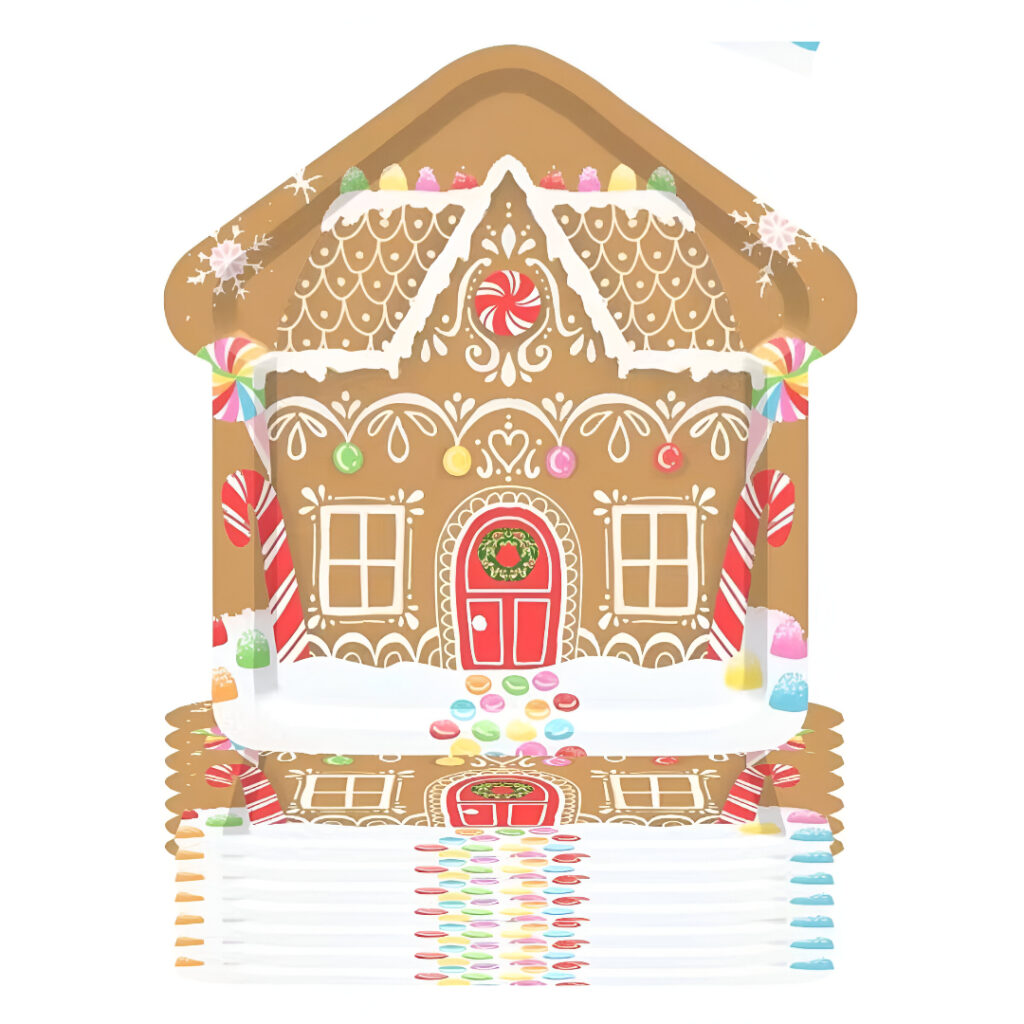 plato casa de gengibre