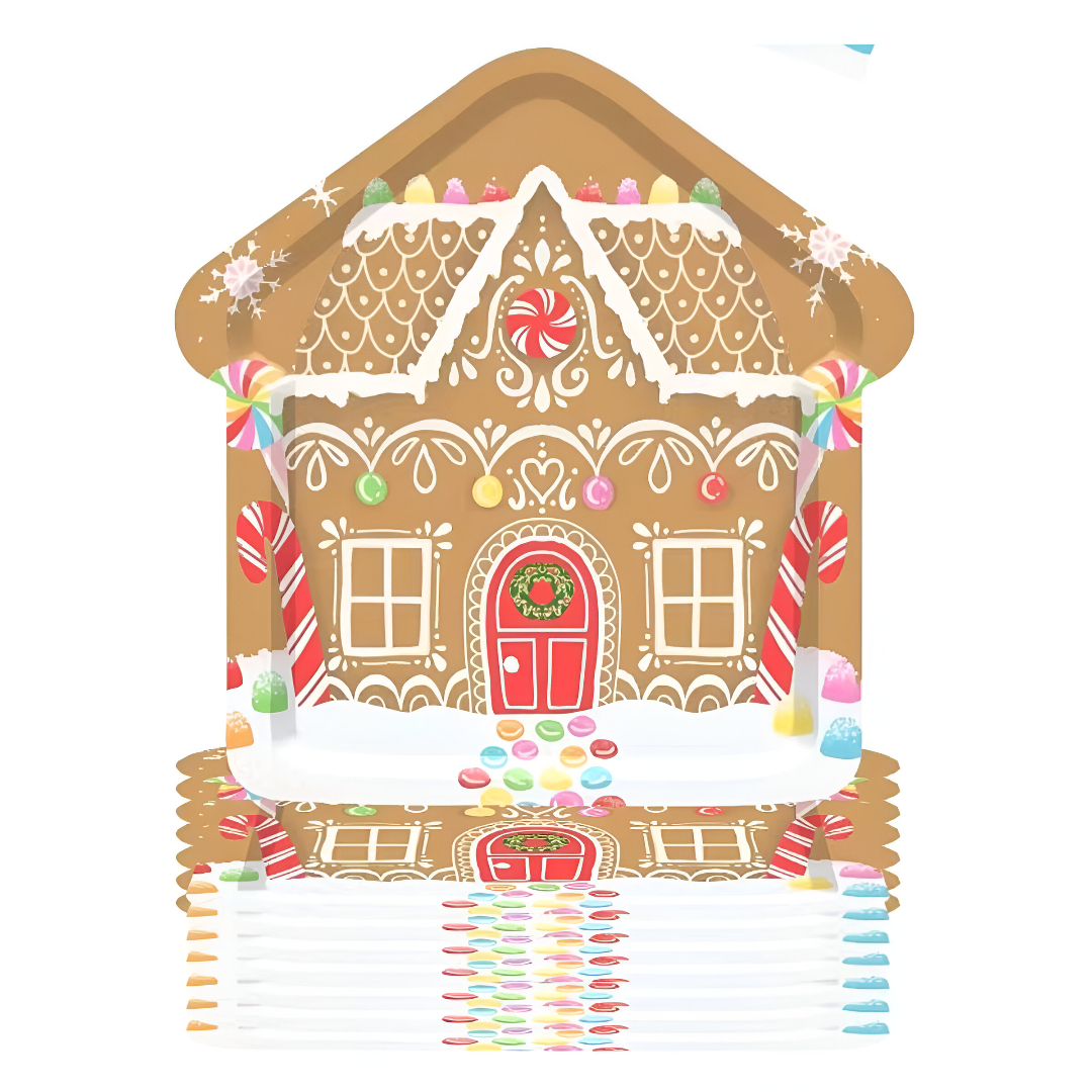 plato casa de gengibre plato casa de gengibre