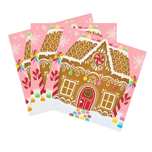 servilleta casa de gengibre