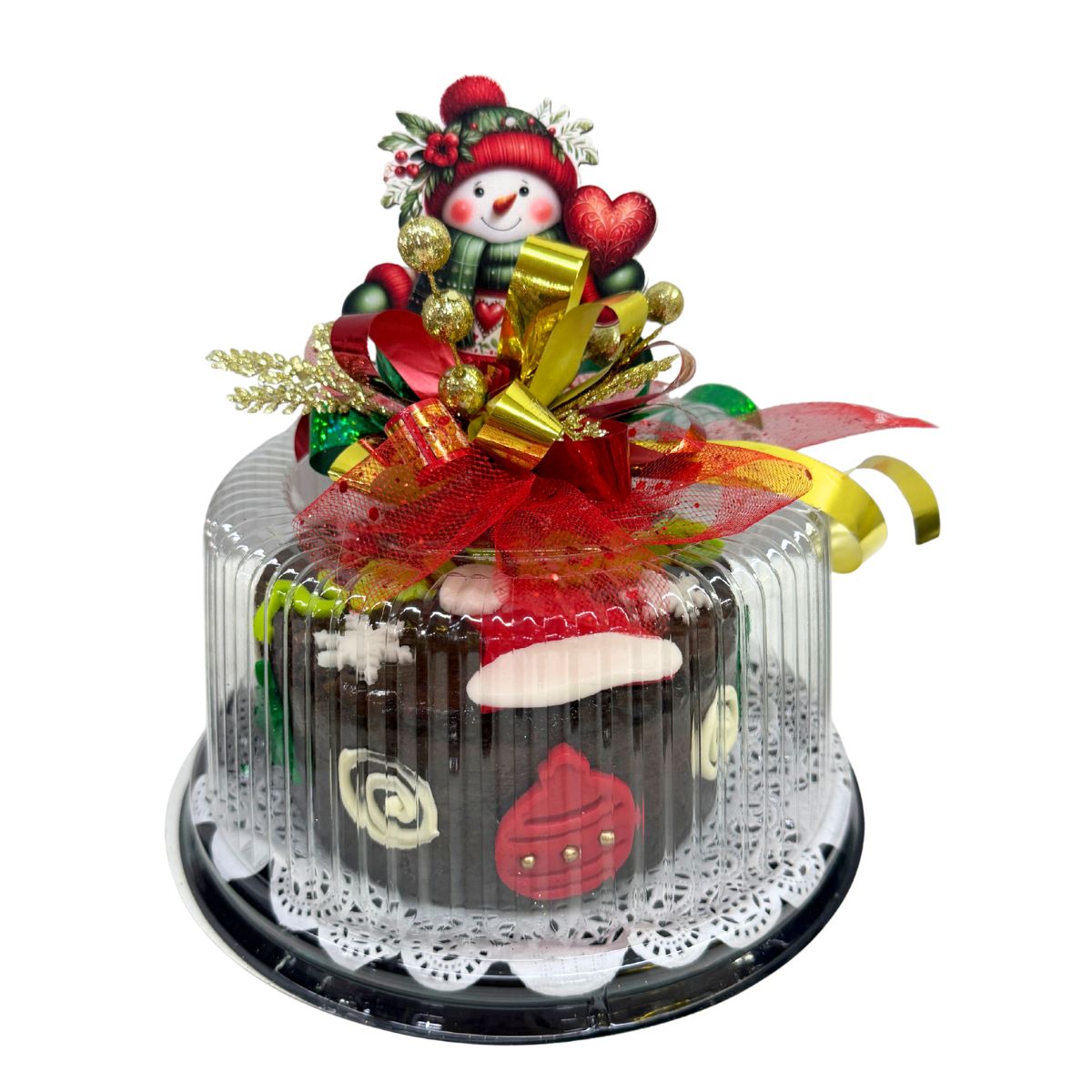torta p5 ponque navidad deco