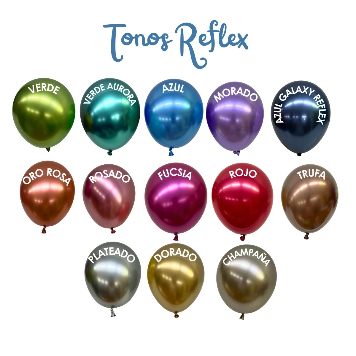 globos reflex listado