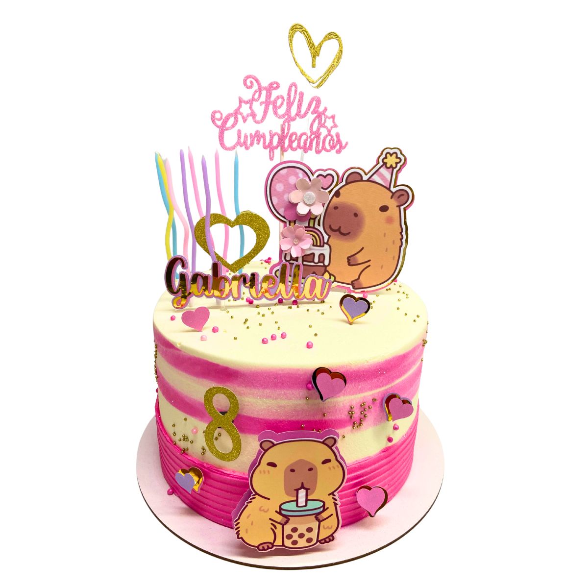 Torta Sabor Naranja con Chocolate Capibara