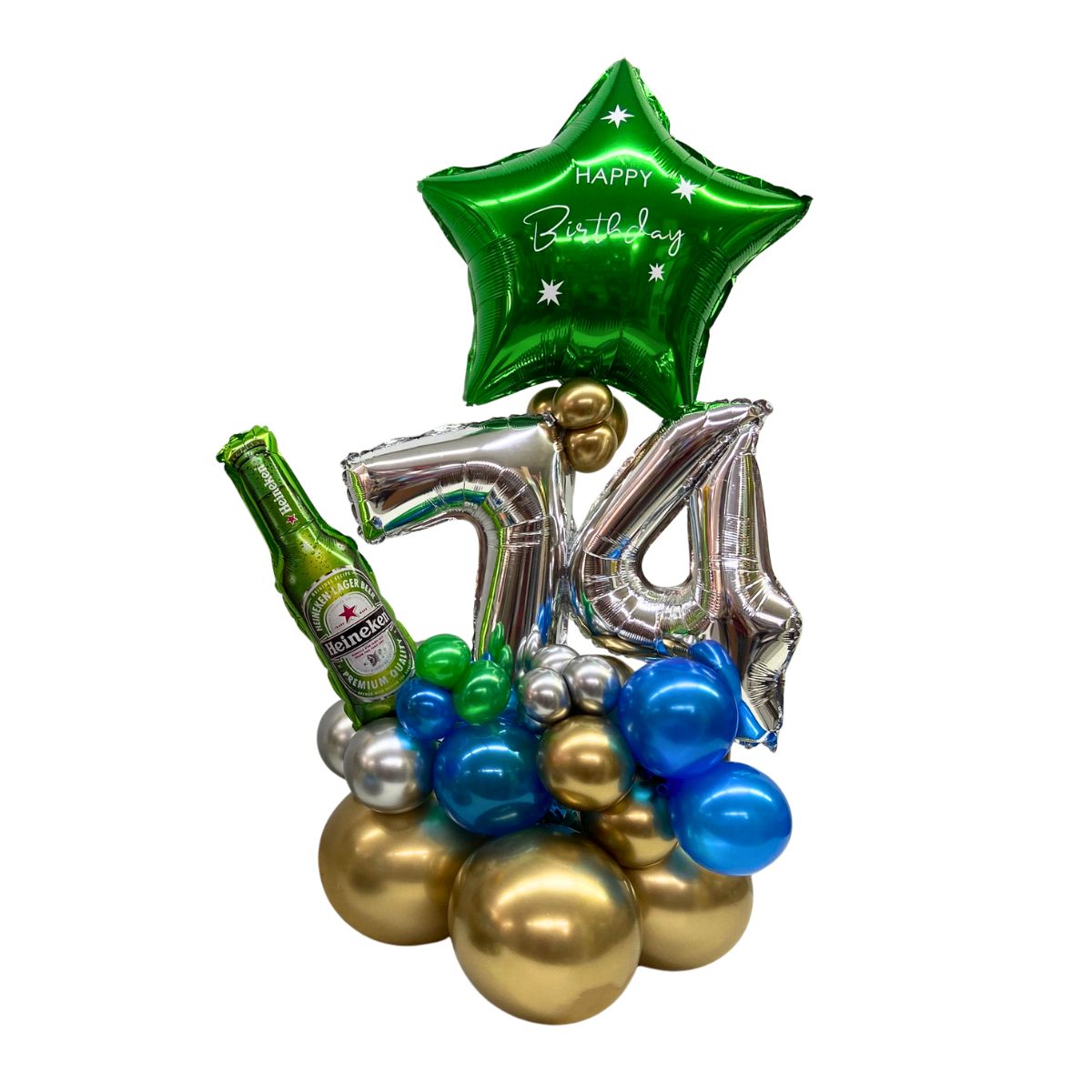 balloon bouquet numero heineken
