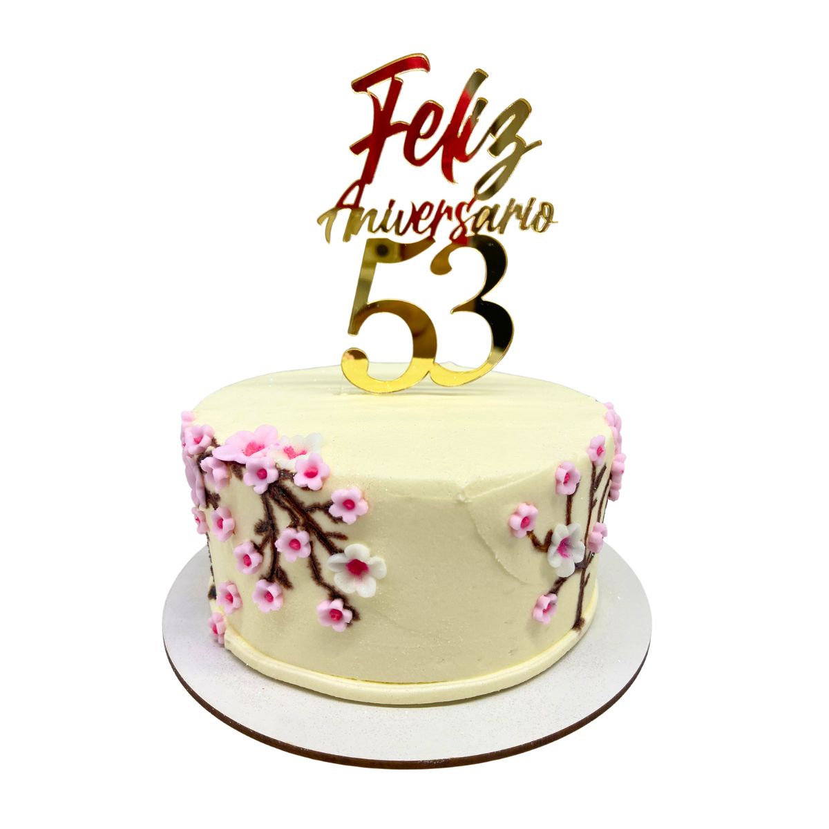 torta aniversario bodas de cerezo