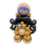 balloon bouquet bigote papa