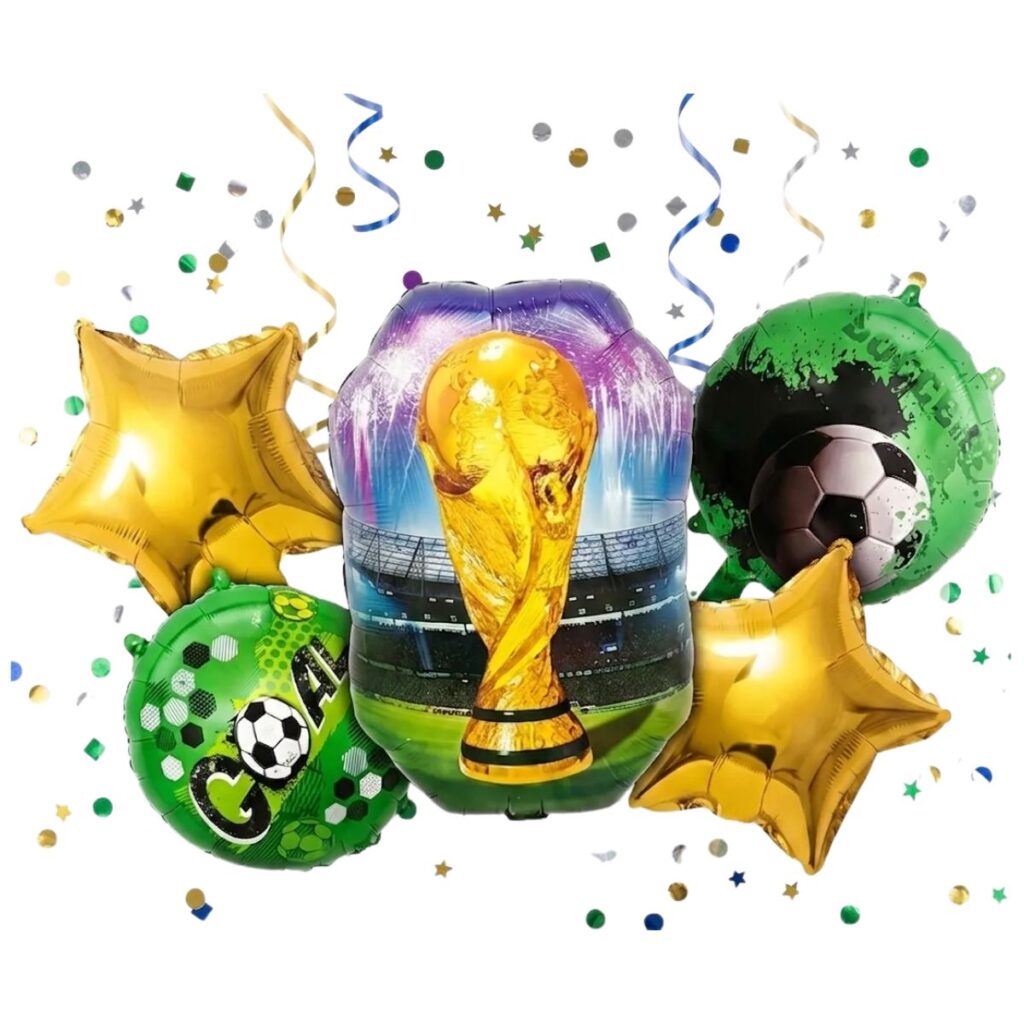 bouquet copa x5 globos