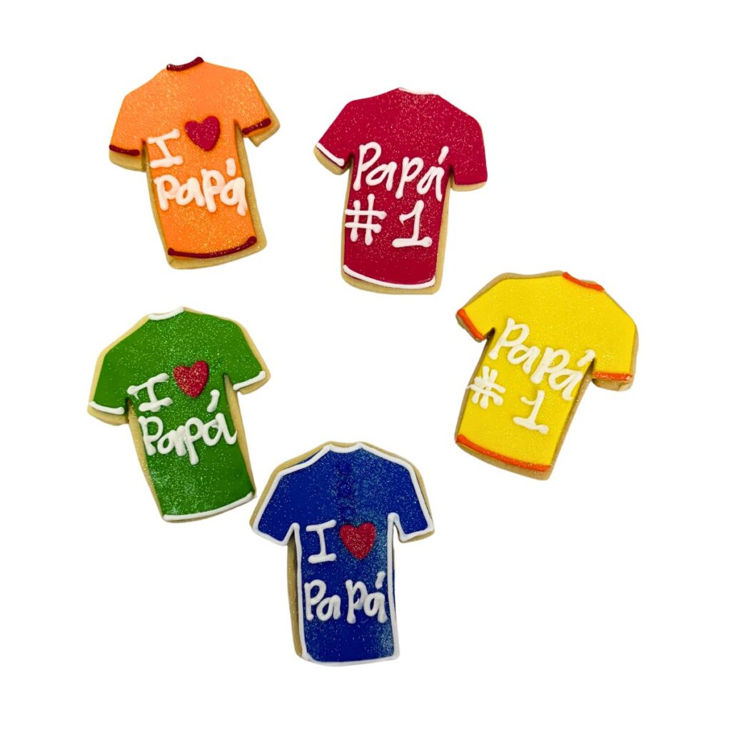 galletas grandes papa camisa