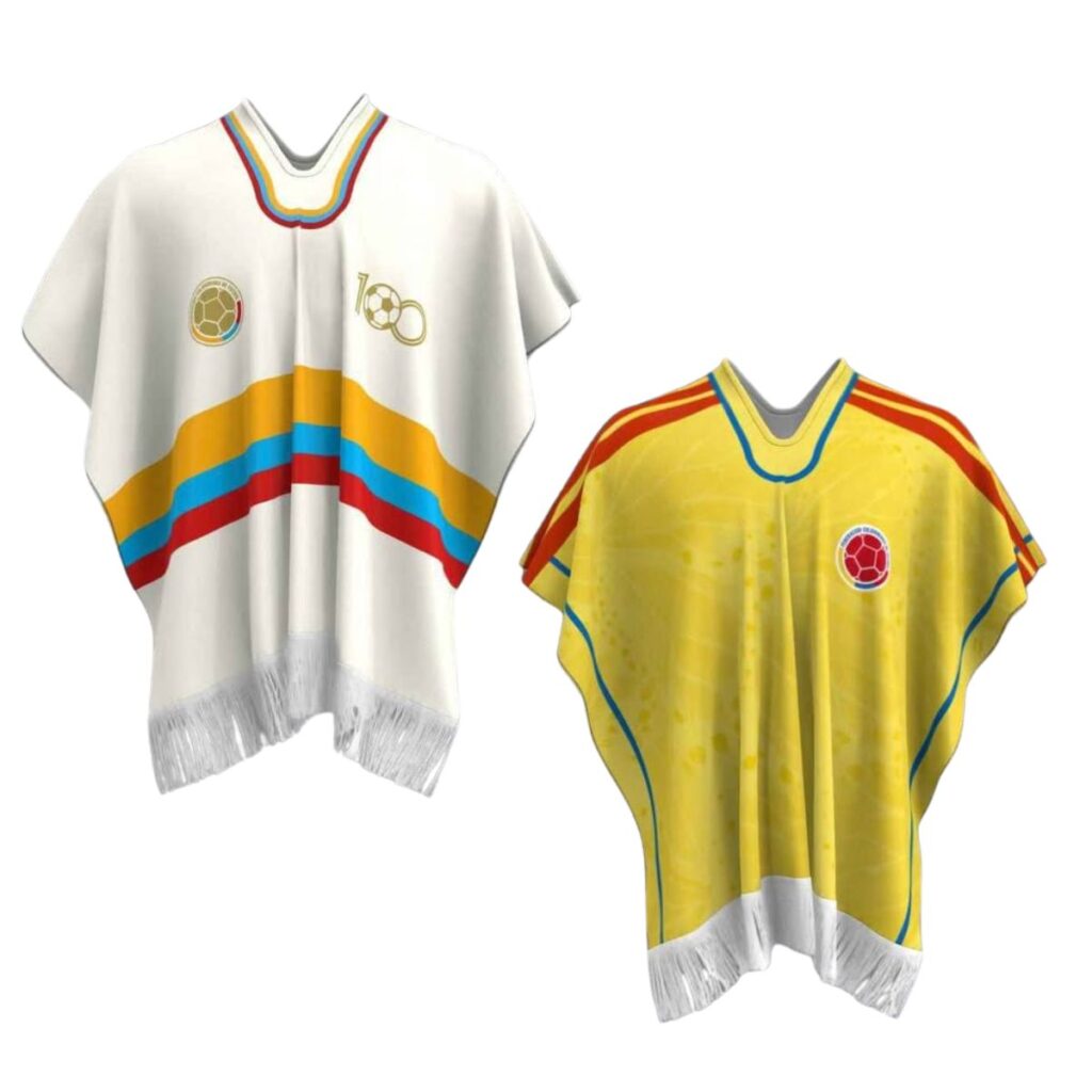 ponchos selección colombia