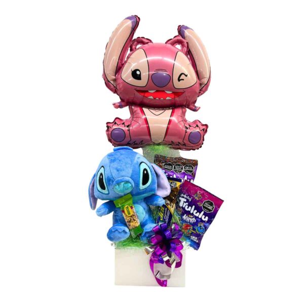 ancheta stitch globo metal dulces