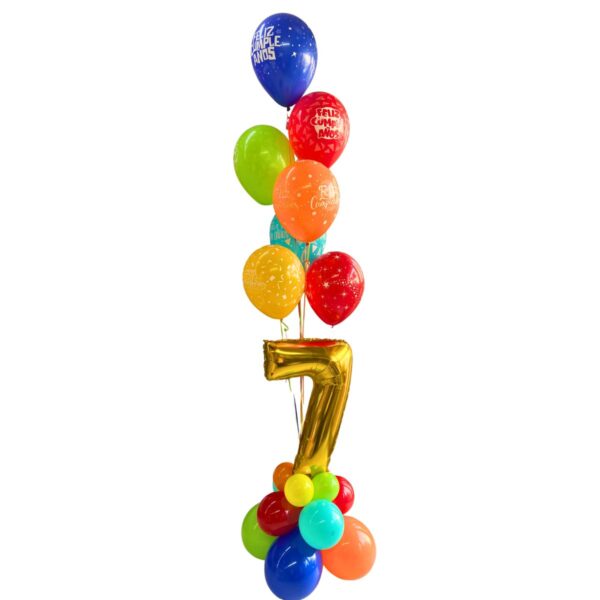 balloon bouquet arco irir numero