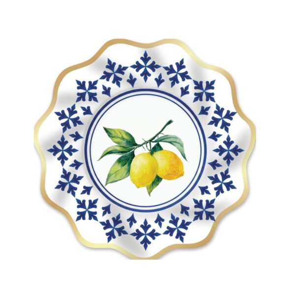 platos pequeños limones