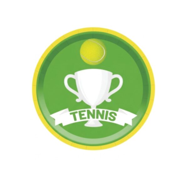 platos pequeños tennis