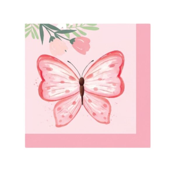 servilletas mariposas