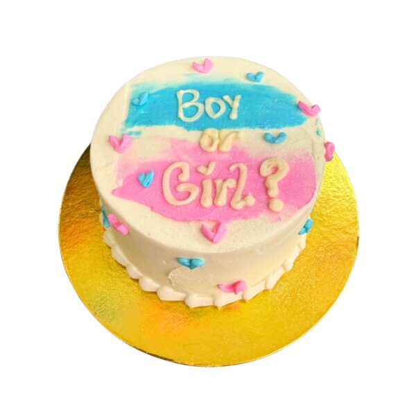 torta boy or girl crema