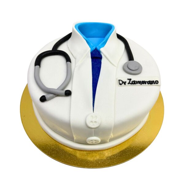 torta doctor estetoscopio