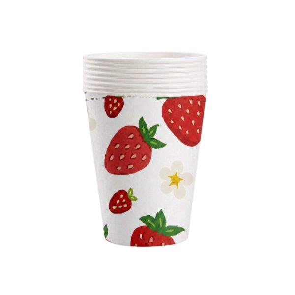 vasos fresas