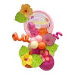 balloon bouquet hawaiano flores