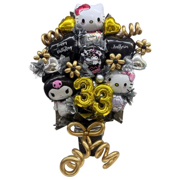 balloon bouquet hello kitty my melody gigante