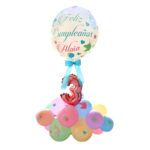 burbuja 9 pulg numero mini unicornio