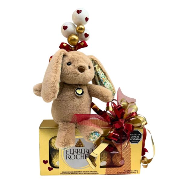 detalle peluche choco amor